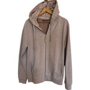 All Saints Taupe Pink Hoodie